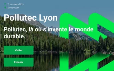 Retrouvez-nous au Salon Pollutec de Lyon Eurexpo, du 7 au 10 octobre 2025