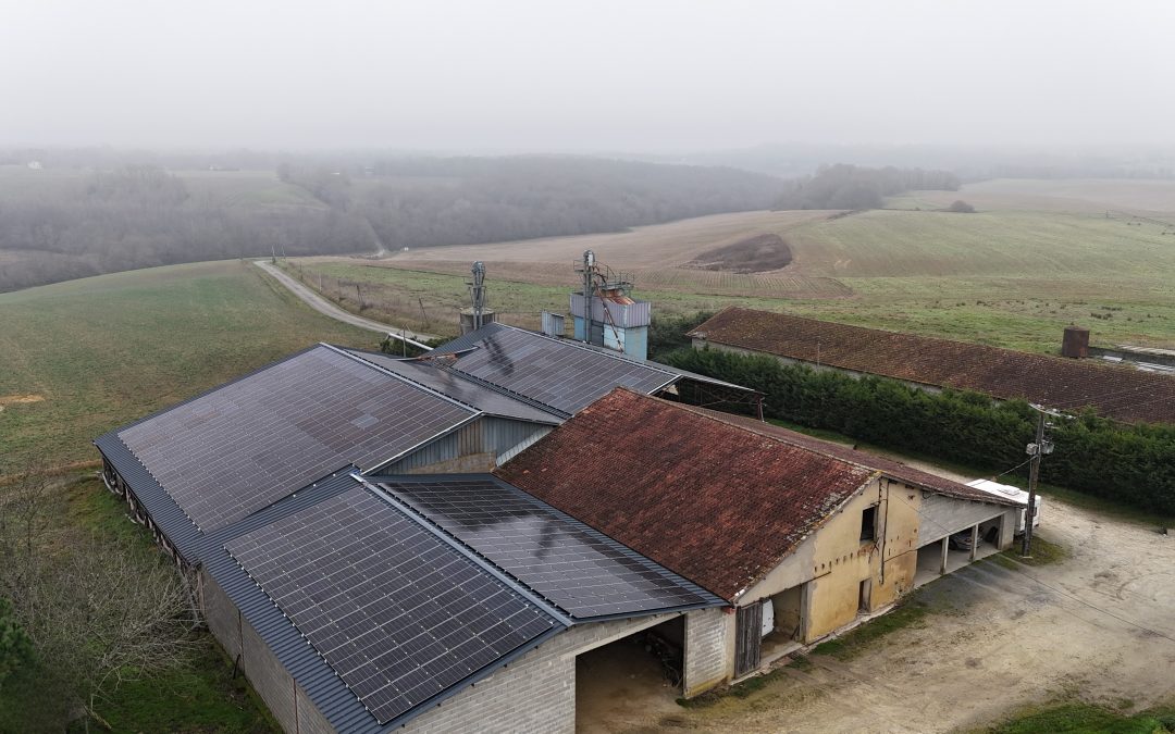 Toitures photovoltaïques(Parleboscq – Landes 40)