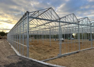 Serre agrivoltaïque(Santranges – Cher 18)