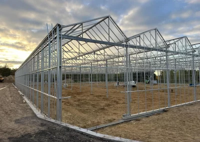 Serre agrivoltaïque(Santranges – Cher 18)