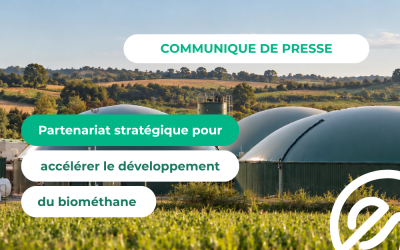 Épopée Gestion, Urbeez et EnerVivo co-investissent 10 millions d’euros pour accélérer le développement du biométhane dans les territoires