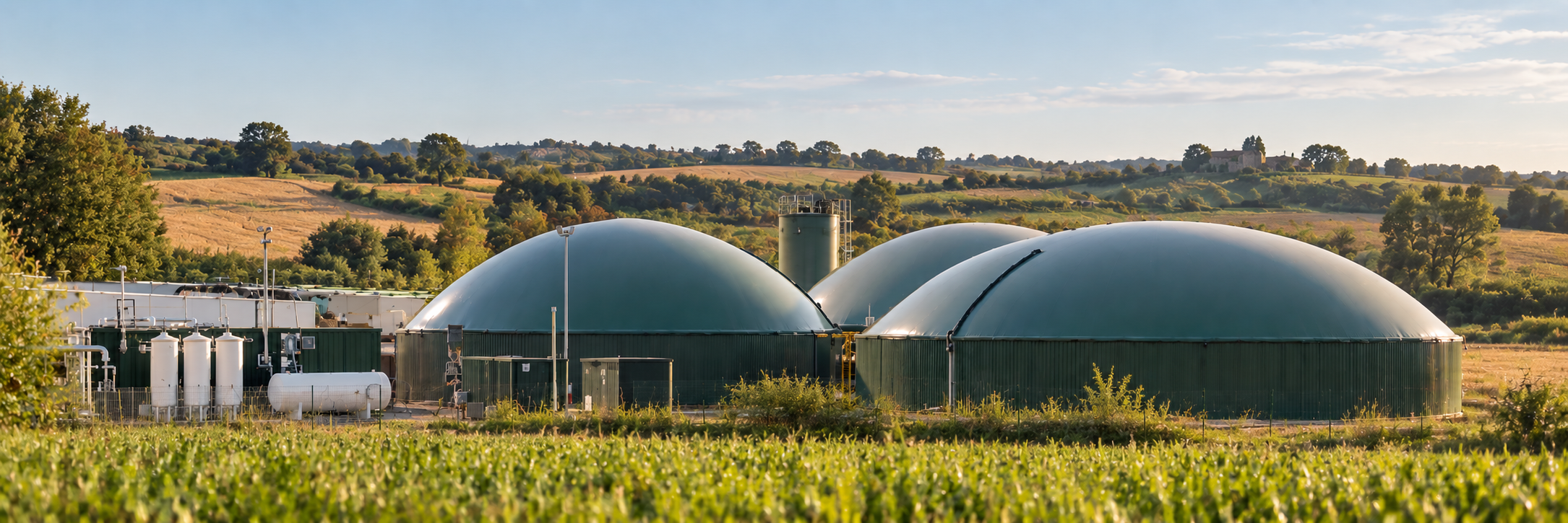 Intérieur de la serre agrivoltaïque ENERVIVO E-limentaires avec cultures en rangées sous structure métallique